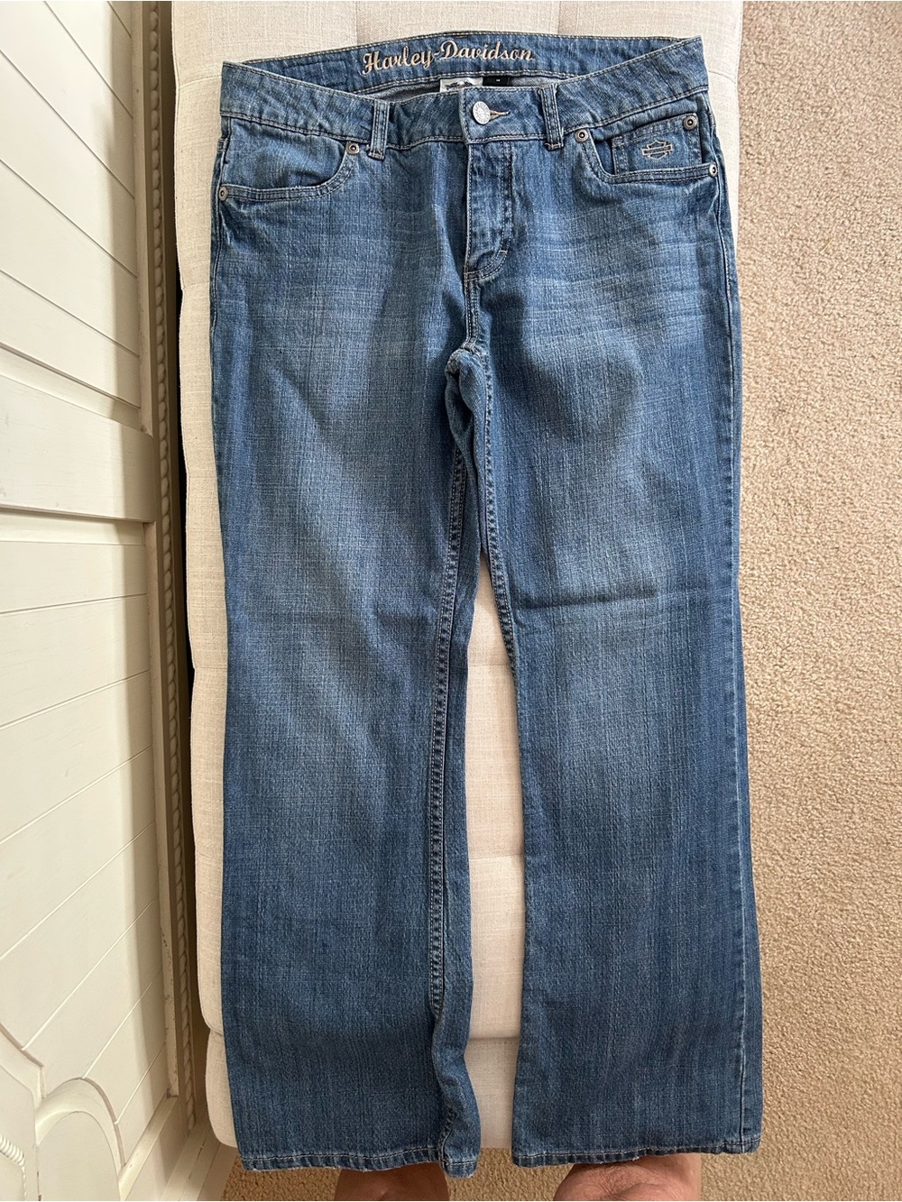 Harley-Davidson Blue Women's Boot Cut Jeans